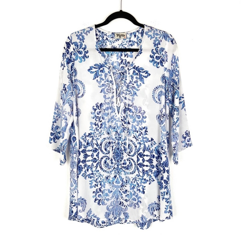 Show Me Your MuMu Tunic Blouse Top Large